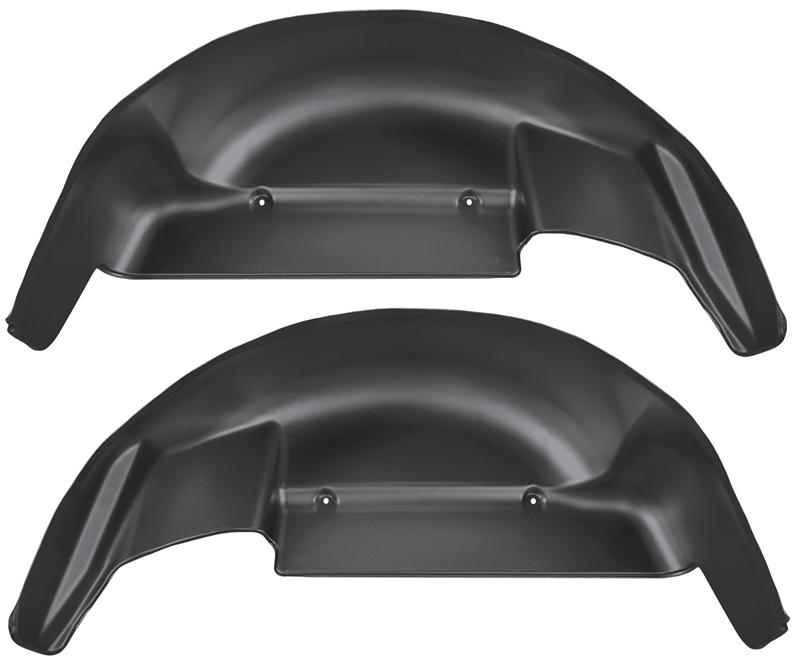 Ford F-150 Wheel Well Guards - Rear - Husky Liners - Black - `06-`14